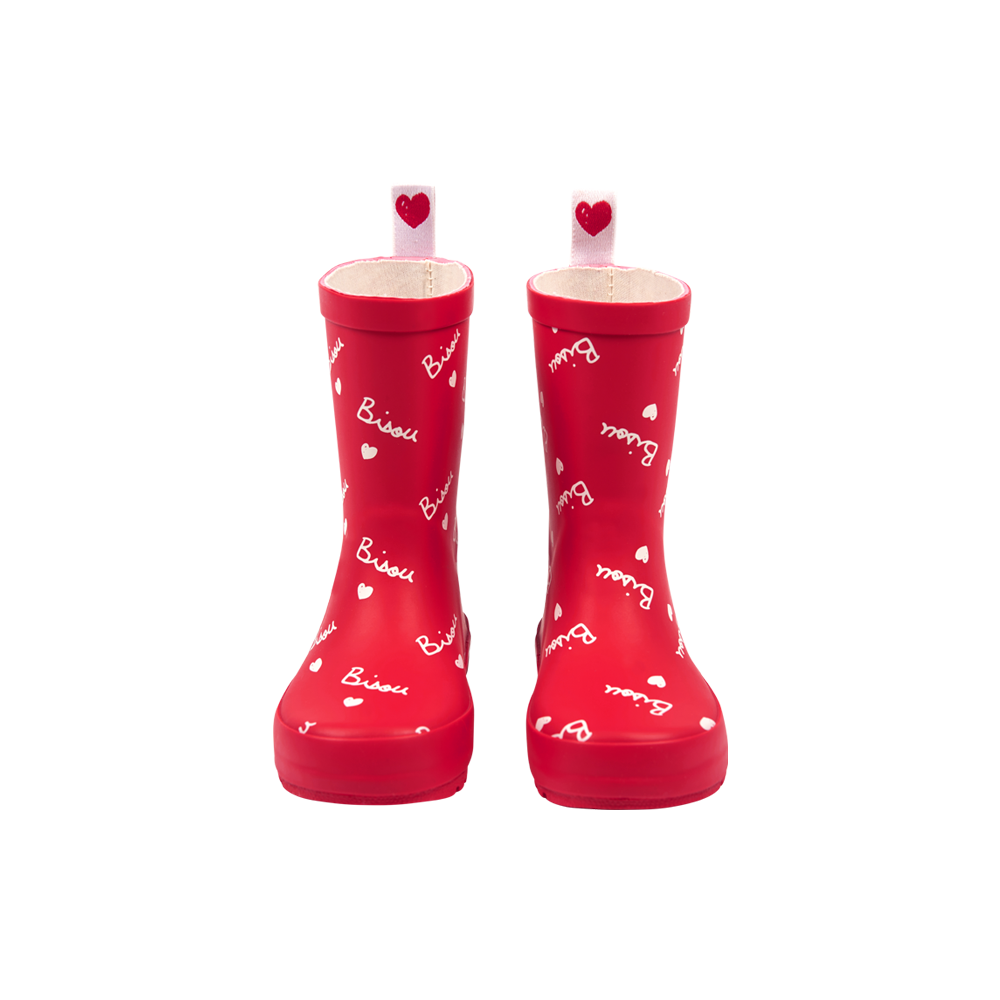 Botte de discount pluie rouge