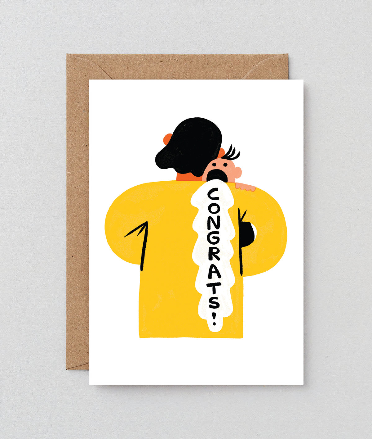 Carte congrats vomito