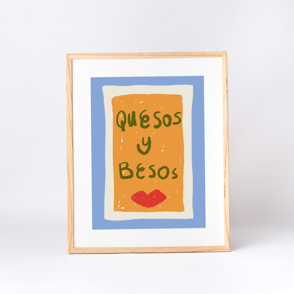 Quesos y Besos poster