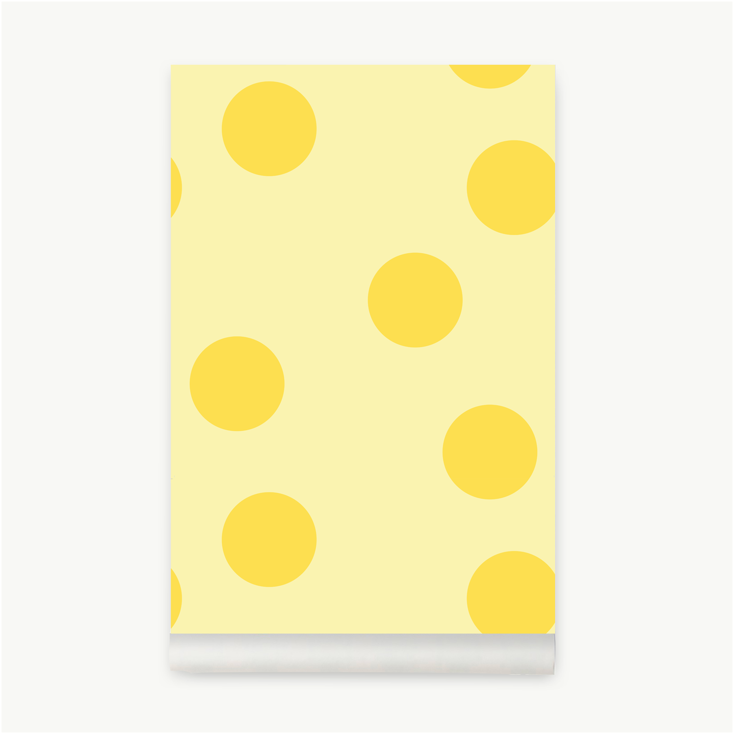 Big polka dot wallpaper