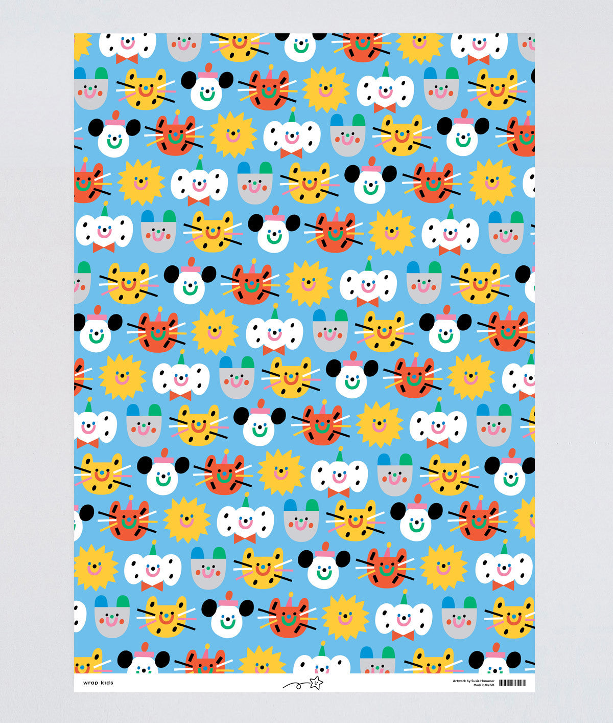 Animal wrapping paper