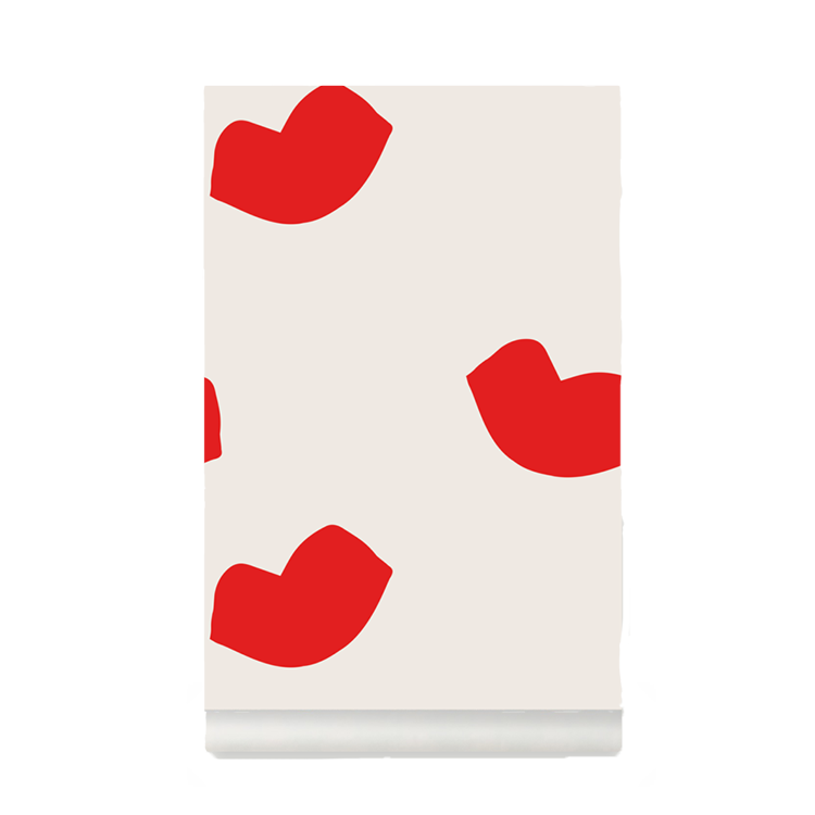 Wallpaper Bouches Bonjour Georges x Mathilde Cabanas