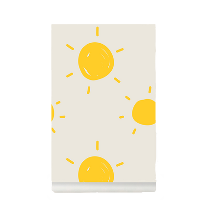 Papier peint soleils