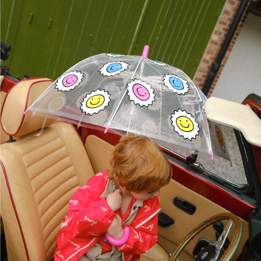 Smiley umbrella for children