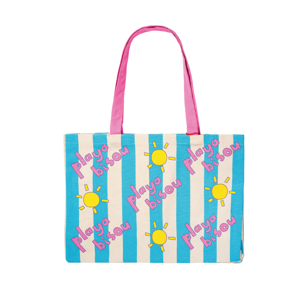 Bisou playa tote bag