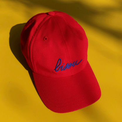 Casquette Bisou rouge tomate
