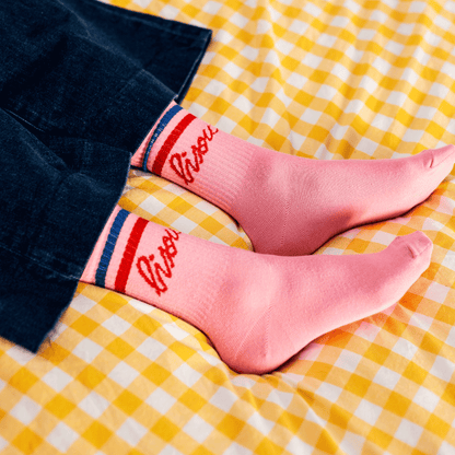 Pink Kiss Socks