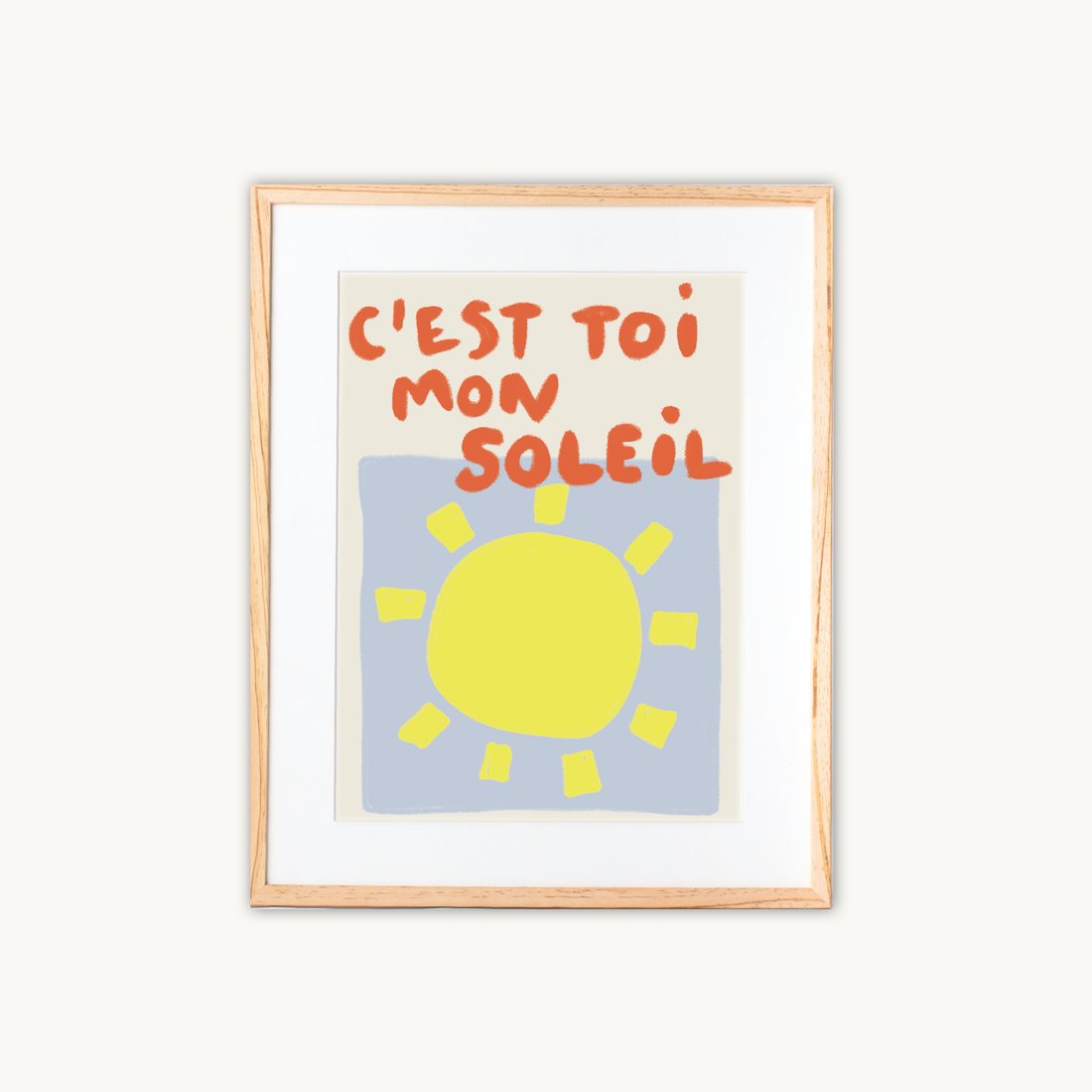 Poster Soleil