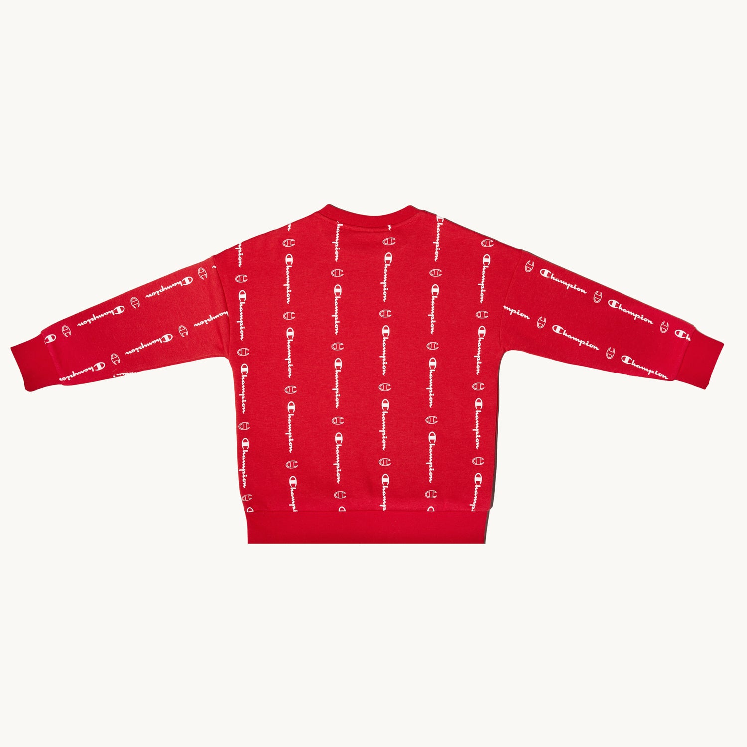Bisou MC x Champion red sweatshirt