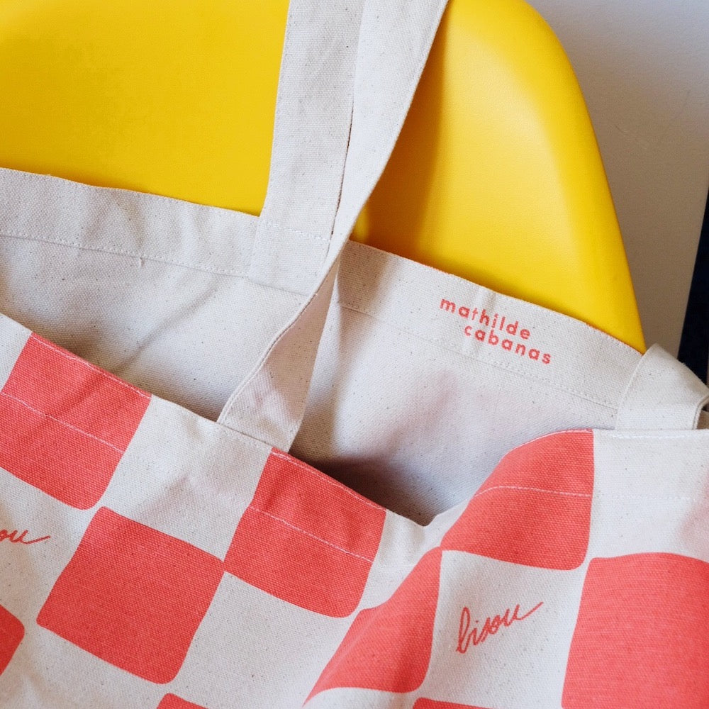 Checkerboard Tote