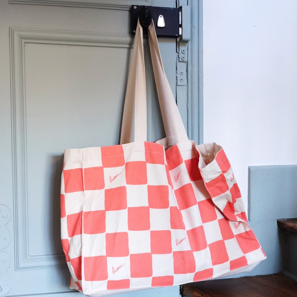 Checkerboard Tote