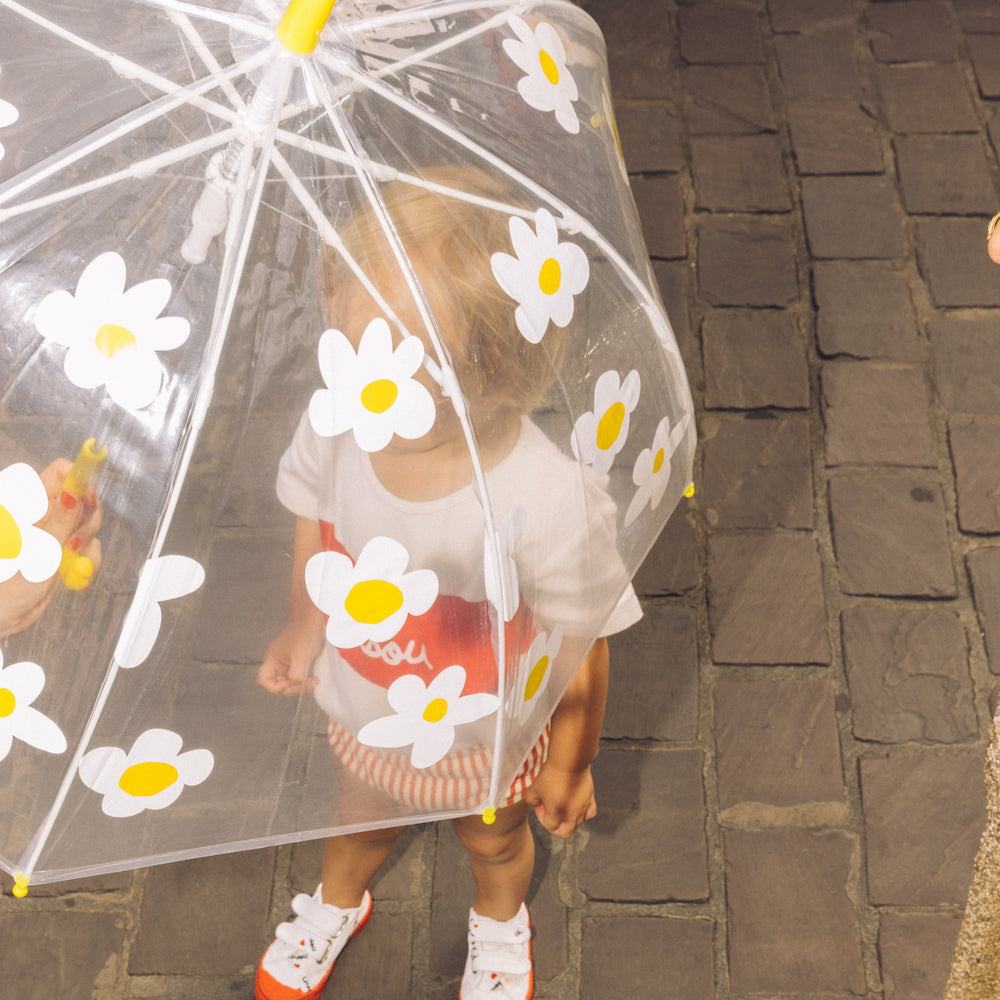 Child Flowers Umbrella