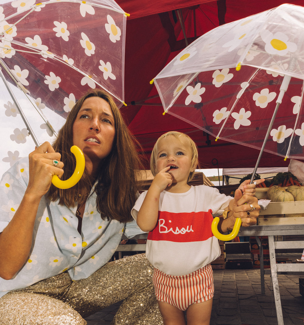 Parapluie Fleurs adulte