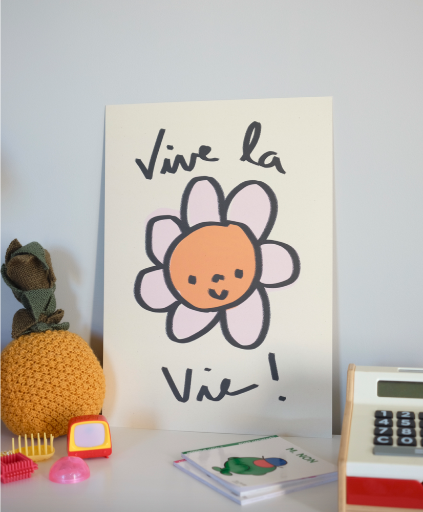 Poster Vive la vie