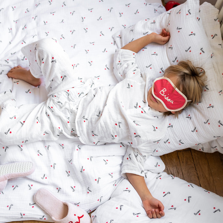 Housse de couette enfant Bisou